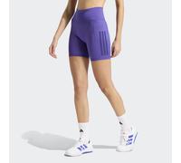 Legging d’entraînement court Optime à 3bandes Pure Purple L 15 CM