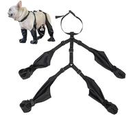 Legging de bottes pour chien, legging de bottes de pattes de chien, pantalon de protection réglable, toutes saisons, imperméable, antidérapant, avec bretelles réglables, protections de pattes de