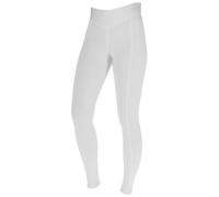 Legging de concours équitation Full Grip fille Covalliero ClassicStar Blanc 10/11 ans