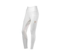 Legging de concours full grip 4 saisons fille Tattini Blanc 8 ans