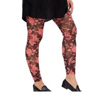 Legging de Grossesse Rouge Femme Mamalicious Mesh L