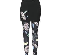 Legging de RED by EMP - Leggings Imprimé Monstre & Donuts - S à XL - pour Femme - noir S
