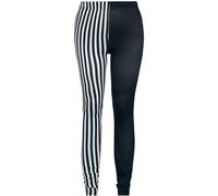 Legging de RED by EMP - Magic and Style - S à XXL - pour Femme - noir/blanc L