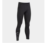 Legging de Running - Joma - Elite VIII - Noir - Taille Réglable - Poches Latérales 11-12 ans