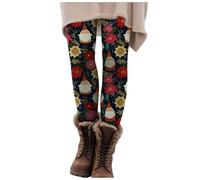 Legging De Sport Femme Collant De Noel Pantalon Hiver Pantalon Motif NoëL Confortables ÉLastiques Et LéGers Pantalons Hiver Chauds Casual Athletic Running Cadeau Nouvel Slim Yoga Fitness Leggings