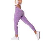 Legging De Sport Femme Legging Push Up - Pantalon Yoga Grande Taille Populaire Couleur Flocon De Neige sans Couture Imprimé LéOpard Jacquard Animal Jeggings éLastique
