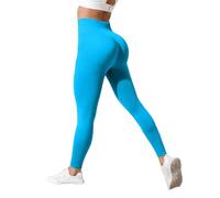 Legging De Sport Femme Leggings à Compression 3D Anti Cellulite Leggings Femme avec Poches Taille Haute sans Couture Amaigrissant Minceur Push Up Opaque Pantalon Sport pour Yoga Fitness
