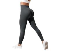 Legging De Sport Femme Leggings à Compression 3D Anti Cellulite Leggings Femme avec Poches Taille Haute sans Couture Amaigrissant Minceur Push Up Opaque Pantalon Sport pour Yoga Fitness