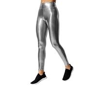 Legging De Sport Femme Leggings Habillé De Sortie - Pantalon Grande Taille Taille Haute Sexy Skinny Stretch Slim Cuir Verni Moulante ÉLastique Crayon Confortable