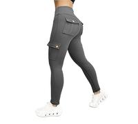 Legging de Sport Femme Pantalon de Yoga avec Poches Yoga Fitness Gym Jogging Taille Haute Leggings pour Femmes Push Up Slim Fit Butt Lift Collants et Legging Soldes D'Été Pantalons de Yoga Pas Cher