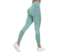 Legging de sport femme Push Up 3D anti-cellulite Legging compression graduée femme pour anti-masse grasse pantalon de gym slim fit minceur pantalon fitness pour sport, gym, yoga, 04 Vert, L