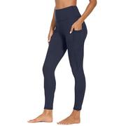 Legging De Sport Femme Taille Haute Leggings Taille Haute pour Femmes Legging À Compression 3D Anti Cellulite Pantalons Sport pour Yoga Et Fitness Casual Contrôle du Ventre avec Poches