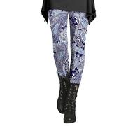 Legging de Sport Femmes Élastique Pantalon de Yoga Imprimé Taille Haute Push Up Pants Collants pour Fitness Jogging Gym Running Pantalon de Crayon Vintage Tenue Sport