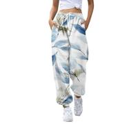 Legging de sport pour femme avec coupe ample, imprimé, taille élastique et | Pantalon de randonnée d'hiver, pantalon de survêtement, pantalon de détente, pantalon cargo, pantalon de yoga
