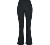 Legging de Urban Classics - Leggings Évasé Organique Interlock - S à 4XL - pour Femme - noir XXL