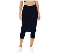 Legging de yoga avec jupes et leggings de tennis pour femmes 2026, Noir , S