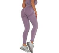 Legging de Yoga sans Couture Taille Haute avec Effet Push Up pour Entraînement Fitness Course à Pied et Gym en Tissu Confortable et Doux Legging Coton Femme