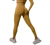 Legging de Yoga sans Couture Taille Haute avec Effet Push Up pour Entraînement Fitness Course à Pied et Gym en Tissu Tricoté et Confortable Leggings Sport pour Femmes