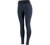 Legging d'équitation à fond intégral avec silicone femme Horze Madison Bleu 38
