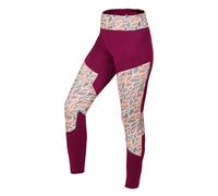 Legging d'escalade femme Ocún Rhea Leggings vin rhododendron XS