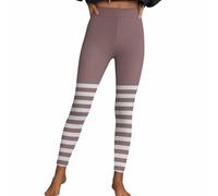 Legging d'Halloween pour femme - Sexy - Pantalon rayé gothique punk - Pantalon extensible - Taille haute - Sport - Pantalon de fitness - Collant moulant - Pantalon de yoga - Pantalon de détente