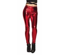 legging disco rouge adulte - boland 02305 Rouge G