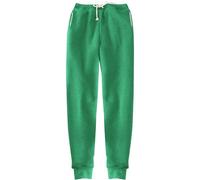 Legging doublé en polaire pour femme - Collants thermiques confortables pour femme - Extensible - Chaud - Pantalon de yoga épais - Streetwear - Week-end - Confortable - Course à pied - Facile, Vert