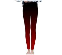 Legging doublé en polaire pour femme - Legging chaud d'hiver - Pantalon de survêtement thermique taille haute - Legging de sport en velours épais extensible - Pantalon de yoga à taille élastique -