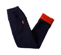 Legging Doublé Polaire Enfant Fille Taille Haute élastique Chaud Hiver 1-10 Ans Legging Thermique Fille Extensible Confortable Chic Stretch Jogging Vacances Pantalon