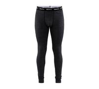 Craft Core Wool Merino Base Layer Pants Noir M Homme