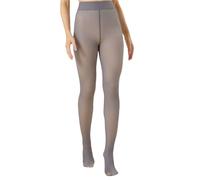 Legging en polaire gainant à une couture, collants doublés en polaire pour femme, collants de compression doublés en polaire pour femme, collants thermiques pour femme, gris, L