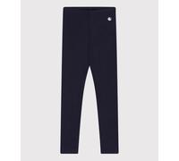Legging enfant en coton et élasthanne Petit Bateau - bleu - Taille 4 ans 4A bleu marine