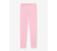 Petit Bateau Legging Fille en coton uni pour 5A Rose