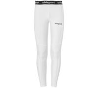 uhlsport Distinction Pro Long Tights Bas Enfant, weiß, 116 cm