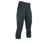 Legging équitation 3/4 full grip HKM Capri Noir 44/46