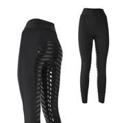 Legging équitation full grip femme Hispano Hipica Noa Adhesion Plus Noir XS