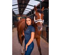Legging équitation full grip femme JD Attack Ginny Bleu XS