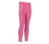 Legging équitation full grip fille HKM Kids Claire Rose 3/4 ans