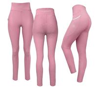 Legging équitation full grip fille JD Attack Catty Rose 12/14 ans