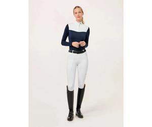 Legging équitation mid grip femme Equestrian Stockholm Premium Blanc L