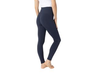 Legging équitation sans coutures full grip femme Horze Nessa Bleu 42/44