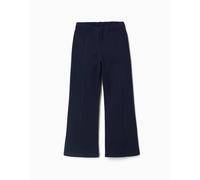 Legging Évasé En Ponte De Roma Bleu Foncé 11/12A