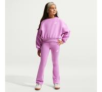 Legging évasé taille haute Nike Classic pour fille Light Magenta/Blanc S