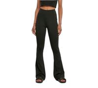 Legging évasé - URBAN CLASSICS - Noir - Taille haute - Femme - Recyclé M