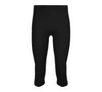 FALKE Wool-Tech Light 3/4 M Ti laine fil fonctionnel séchage rapide 1 pièce, Couche de base inférieure Homme, Noir Black 3000, XL
