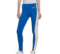 Legging Femme - Adidas HL0025 - Coupe près du corps - Taille élastique - Bleu/Blanc 38