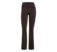 Legging femme adidas Studio All Me Flare X-Over 3-Stripes Marron M