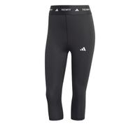 Adidas Legging capri TECHFIT Noir 3 bandes Taille L
