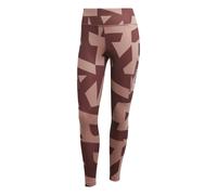 Adidas Terrex Multi Printed Leggings Marron 36 / Regular Femme