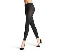 Falke Leggings femme Cotton Touch W opaques unis Noir (Black 3000) M-L